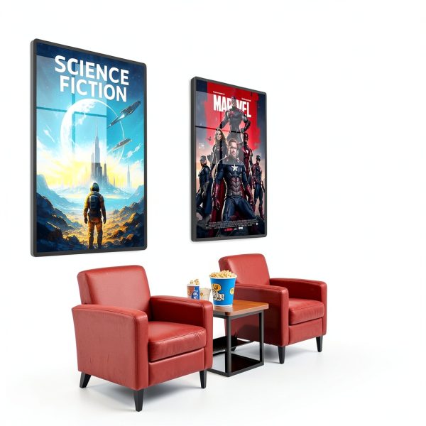 Cjgyz LED Light Box Frame | 16x24 Cinema Light Box for Posters & Wall Art | Lighted Digital Signage Display & Advertising Sign-2