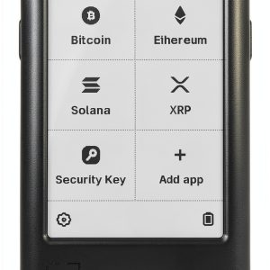 Ledger Nano Gen5 Touchscreen Signer - Black Crypto Wallet-0