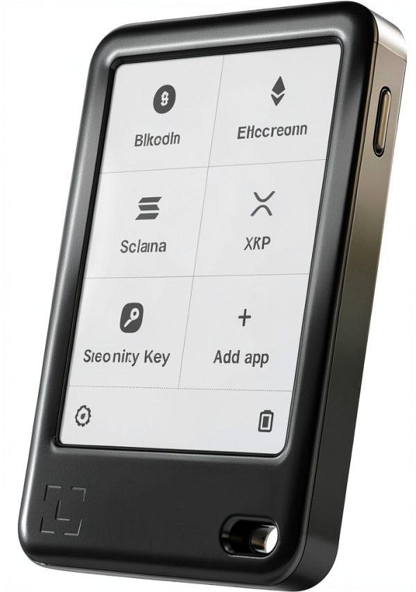 Ledger Nano Gen5 Touchscreen Signer - Black Crypto Wallet-1