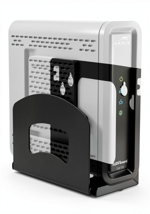 Beiyier Adjustable Wall Mount for Cable Boxes and Streaming Devices,-5