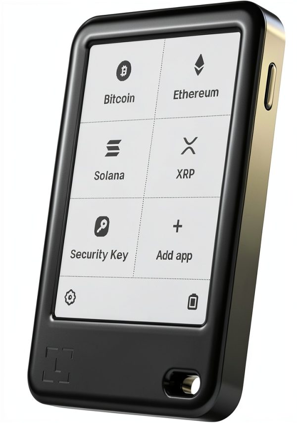 Ledger Nano Gen5 Touchscreen Signer - Black Crypto Wallet-3
