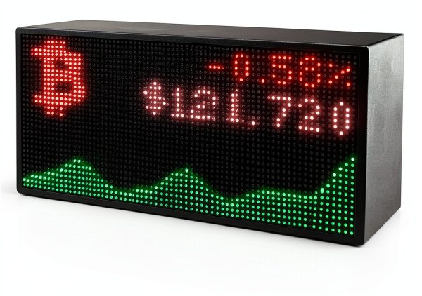 Tetra | Stocks & Crypto Ticker, Sports Scores, Weather, LED Display, Office Gift, Gift Room Decoration, Live Updates, animations-0