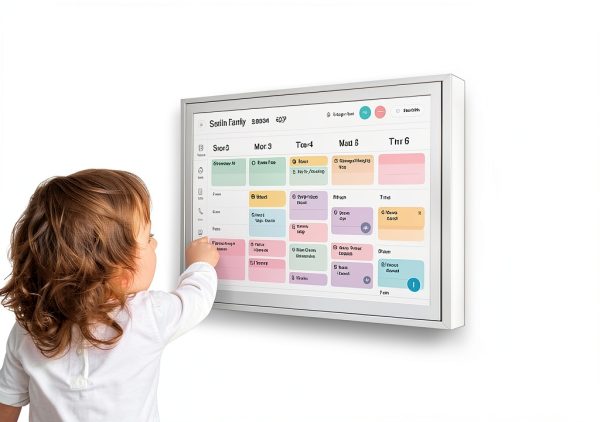 Compatible with Skylight Calendar Wall Mount – Easy DIY, No Anchors or Screws Needed, 15 Inch Damage-Free Installation | Accessories for Skylight Calendar-6