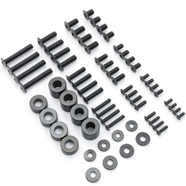 MOUNTUP Universal TV Mounting Hardware Kit Fits Most LED LCD OLED 4K TVs, Includes M4 M5 M6 M8 TV Screws, Spacers, Washers for TVs/Monitor Mounting up to 80 inches, MU0041-8