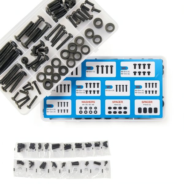 MOUNTUP Universal TV Mounting Hardware Kit Fits Most LED LCD OLED 4K TVs, Includes M4 M5 M6 M8 TV Screws, Spacers, Washers for TVs/Monitor Mounting up to 80 inches, MU0041-6