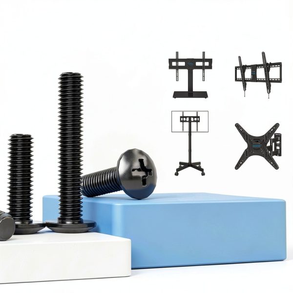 MOUNTUP Universal TV Mounting Hardware Kit Fits Most LED LCD OLED 4K TVs, Includes M4 M5 M6 M8 TV Screws, Spacers, Washers for TVs/Monitor Mounting up to 80 inches, MU0041-3