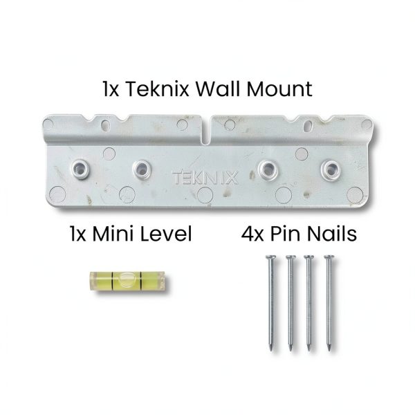 No-Stud, No-Drill Wall Mount Compatible with Skylight® 15-Inch Calendar - The Original Easy DIY Install, No Anchors or Screws Needed, Damage-Free, Secure Hold, Only Hammer Required, Hardware Included-4