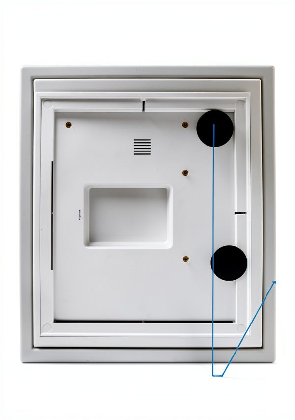 Magnetic Fridge Mount for Skylight 15" Calendar with 3 Neodymium-4