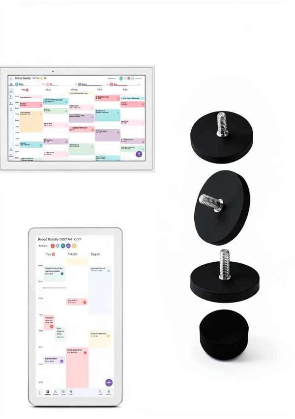 Magnetic Fridge Mount for Skylight 15" Calendar with 3 Neodymium-2