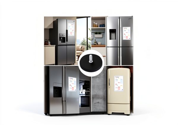 Magnetic Fridge Mount for Skylight 15" Calendar with 3 Neodymium-6