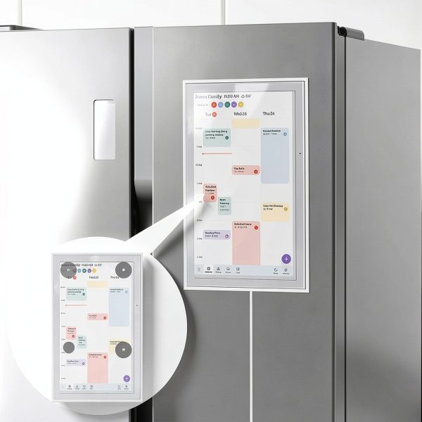 Magnetic Fridge Mount for Skylight 15" Calendar with 3 Neodymium-1